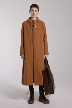 Mosebacke Long Lightweight Matte Zip Raincoat^STUTTERHEIM Sale