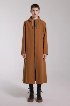 Mosebacke Long Lightweight Matte Zip Raincoat^STUTTERHEIM Sale
