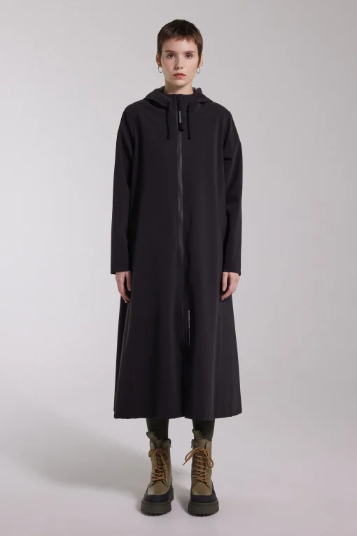 Mosebacke Long Matte Zip Raincoat^STUTTERHEIM Cheap