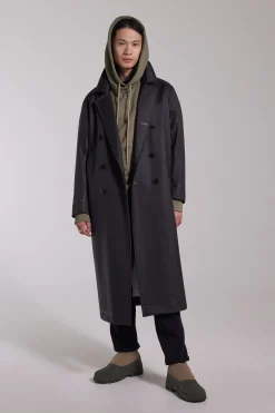 Rosenbad Long Double Breasted Overcoat^STUTTERHEIM Online