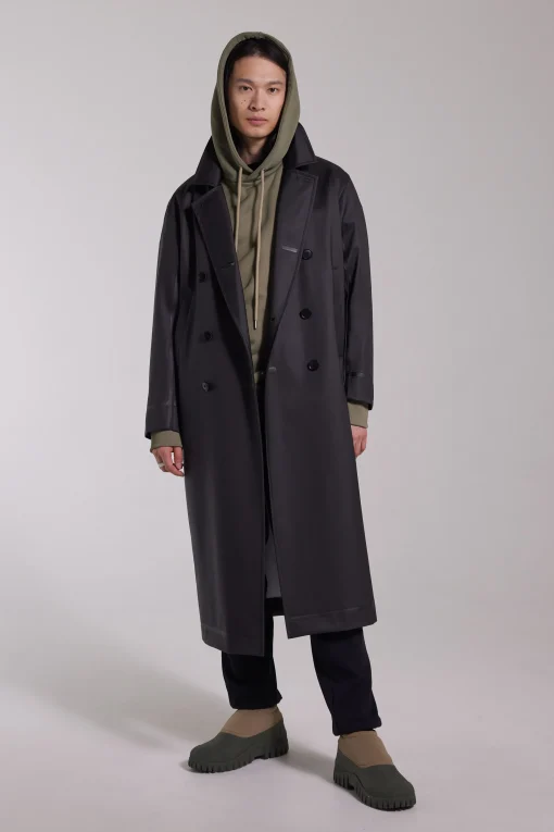 Rosenbad Long Double Breasted Overcoat^STUTTERHEIM Online