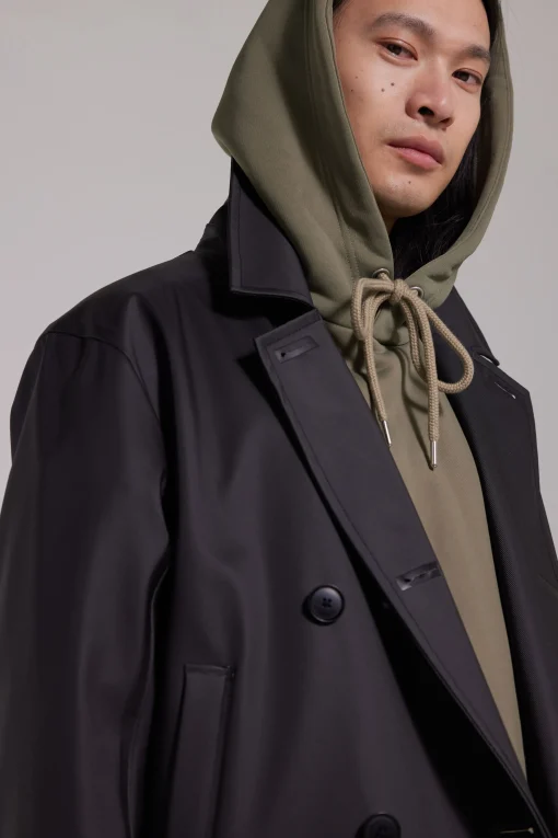 Rosenbad Long Double Breasted Overcoat^STUTTERHEIM Online