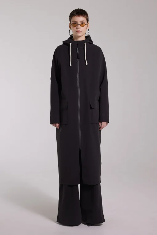 Sandviken Long Zip Matte Raincoat^STUTTERHEIM Clearance